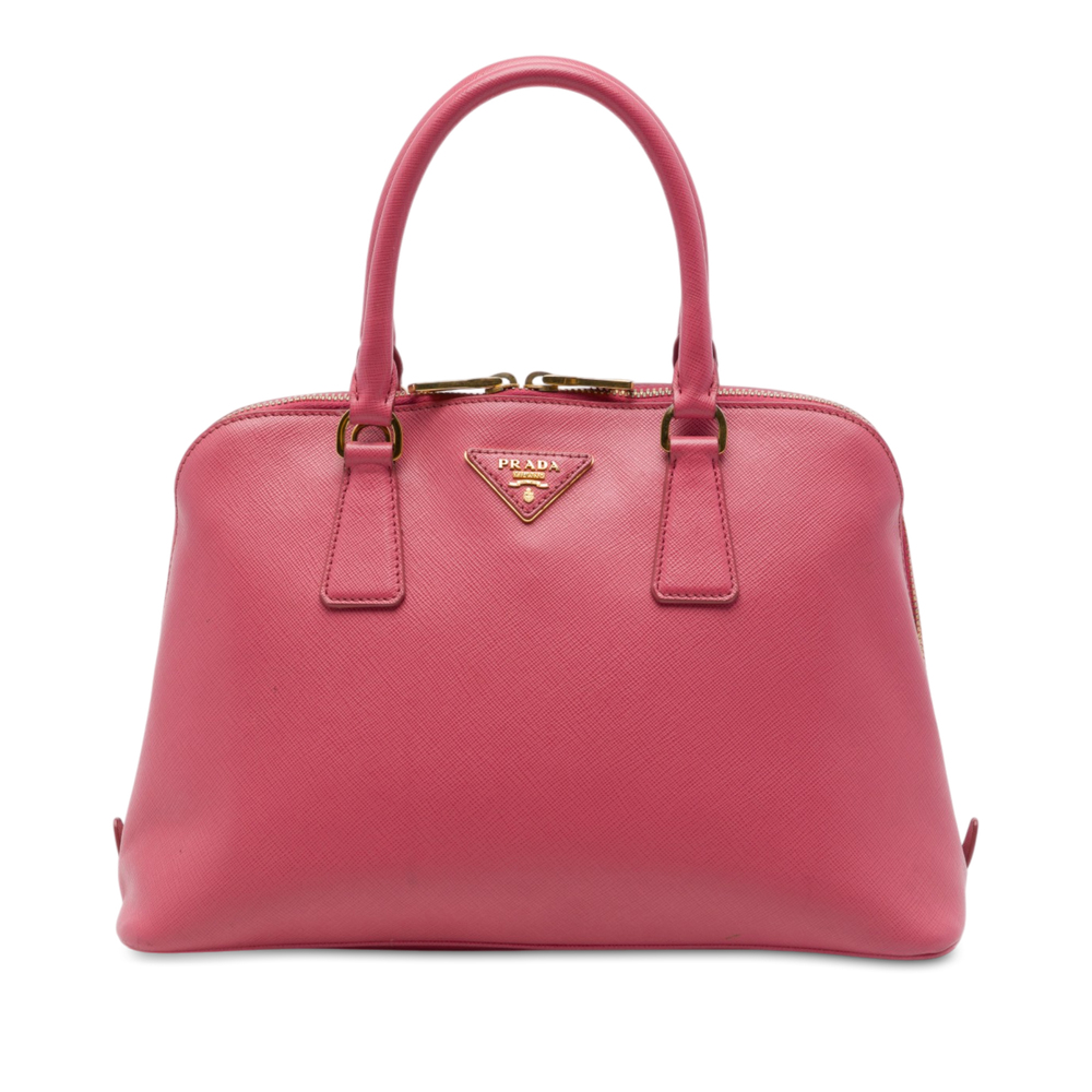 Pre-Loved Prada Medium Saffiano Lux Promenade Satchel